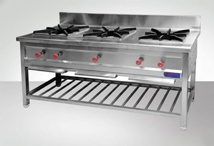 Three Burner Gas Range